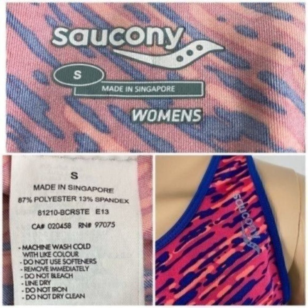 Saucony athletic workout tank top size small - Picture 8 of 8